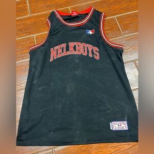 NELKBOYS Basketball Jersey (Black) size L